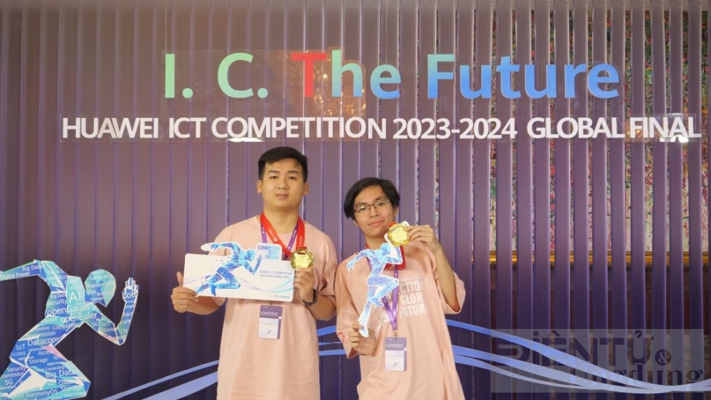 sinh vien viet nam xuat sac gianh giai ba tai cuoc thi huawei ict competition 2023 2024