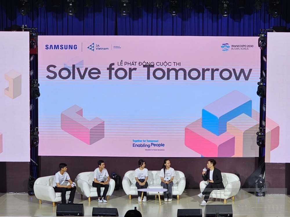 Solve for Tomorrow mùa 5 tiếp tục nuôi dưỡng tài năng công nghệ trẻ