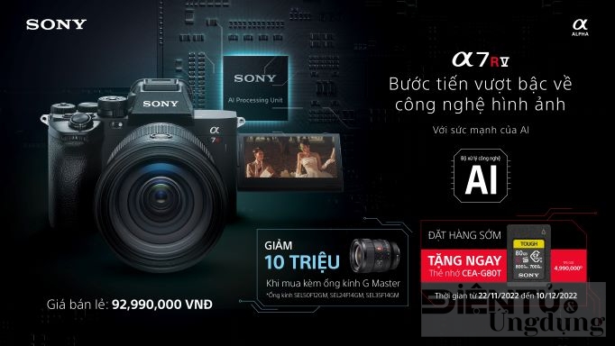 sony alpha 7r v chinh thuc ra mat voi gia 9299 trieu dong