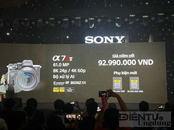 Sony Alpha 7R V chính thức ra mắt với giá 92,99 triệu đồng