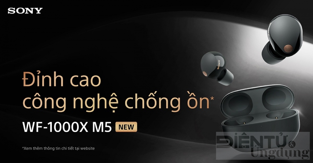 sony ra mat tai nghe khong day chong on dinh cao wf 1000xm5