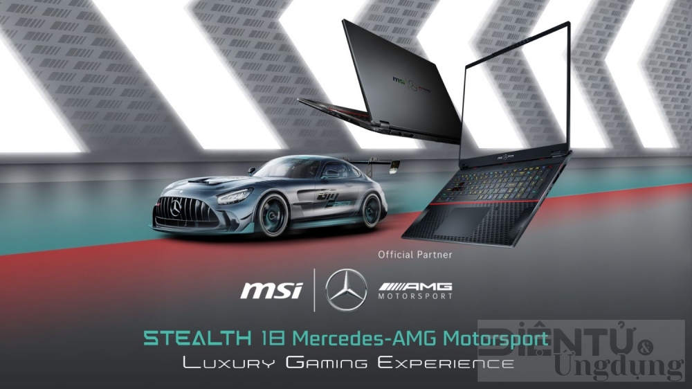 stealth 18 mercedes amg motorsport tiep tuc la tam diem cua msi tai computex 2024