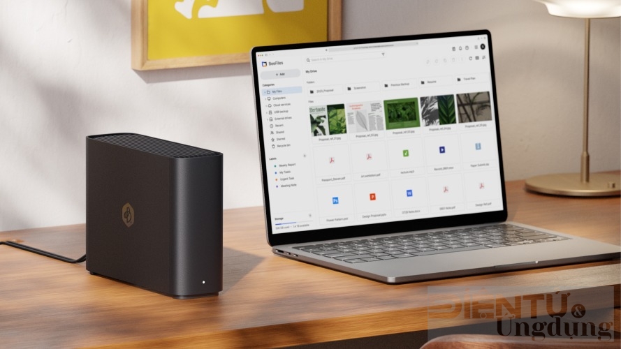 synology beestation tao dam may rieng chi trong vai phut