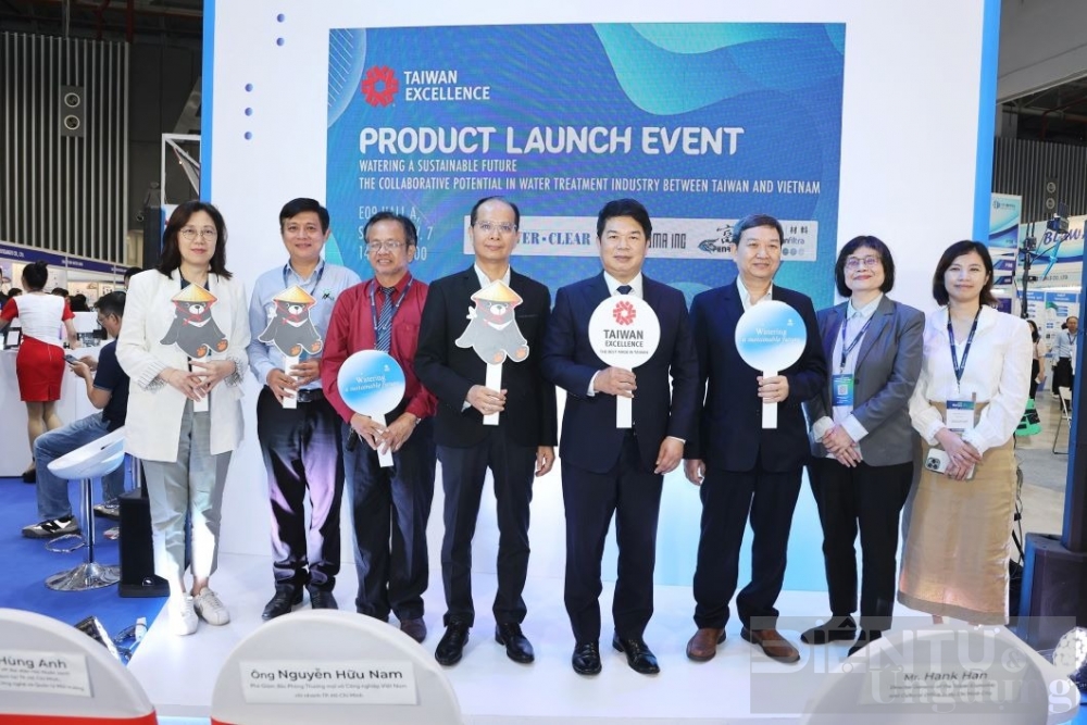 taiwan excellence trinh dien cong nghe tien tien nganh nuoc tai trien lam vietwater 2024