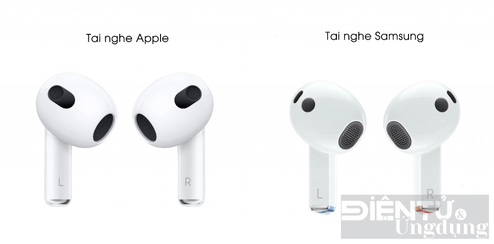 thiet ke gay tranh cai samsung galaxy buds 3 va airpods pro