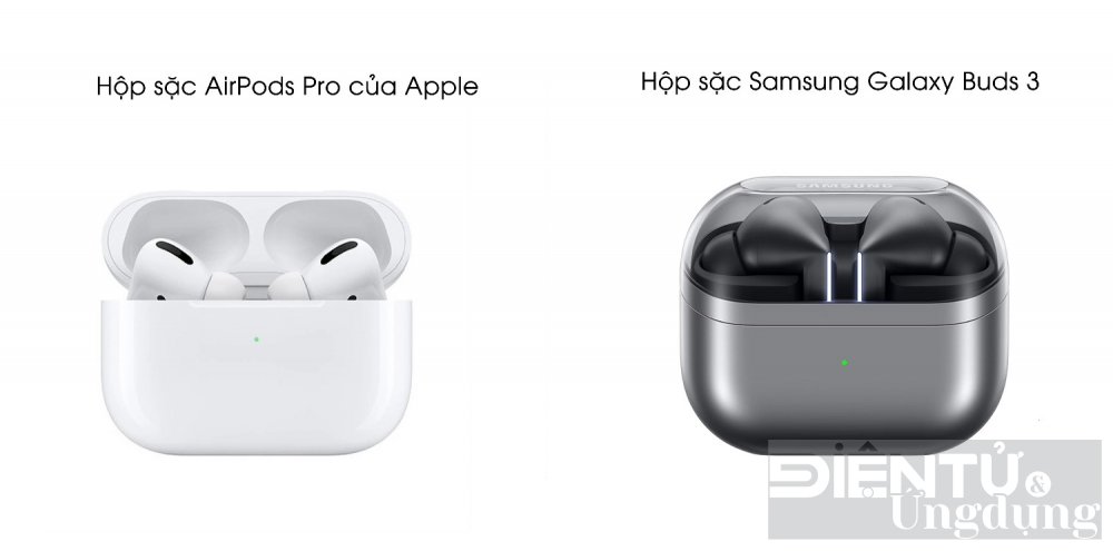 thiet ke gay tranh cai samsung galaxy buds 3 va airpods pro