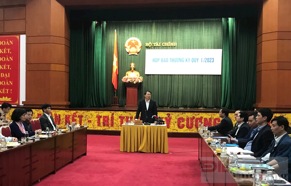 Thu ngân sách nhà nước Quý I-2023 ước đạt 491,5 nghìn tỷ đồng