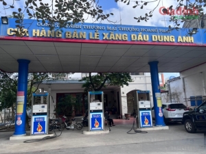 Cửa hàng xăng dầu Dung Anh bị phạt 260 triệu đồng vì bán xăng kém chất lượng