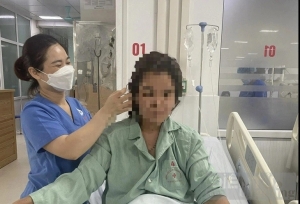 Cứu sống cô gái bị sét đánh ngừng tim