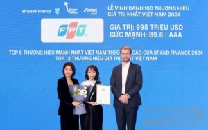 FPT lọt Top 5 thương hiệu mạnh nhất Việt Nam