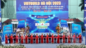 Gần 1.700 gian hàng tham gia Triển lãm quốc tế Vietbuild Hà Nội 2023 lần thứ ba