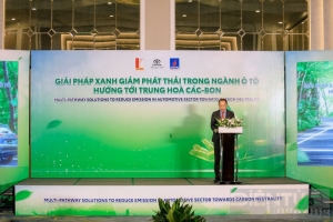 Giải pháp xanh giảm phát thải trong ngành ô tô hướng tới trung hòa carbon