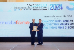 MobiFone dẫn đầu ngành viễn thông về chăm sóc khách hàng và chương trình khuyến mãi Băng thông rộng Di động năm 2024