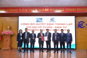 Thành lập Chi hội Vô Tuyến - Điện tử Trường Đại học Điện lực