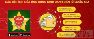 Ứng dụng VNeID bổ sung nhiều tính năng mới