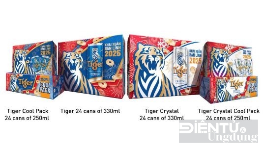 Tiger Beer ra mắt bộ nhận diện thương hiệu mới