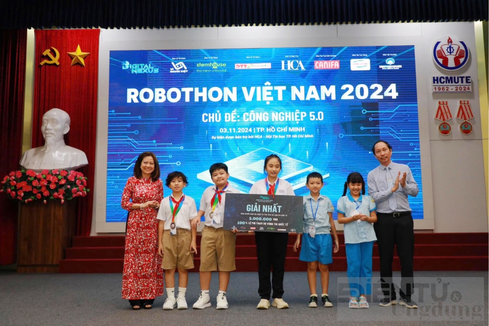 toa sang robothon quoc gia 2024 viet nam san sang chinh phuc dau truong quoc te