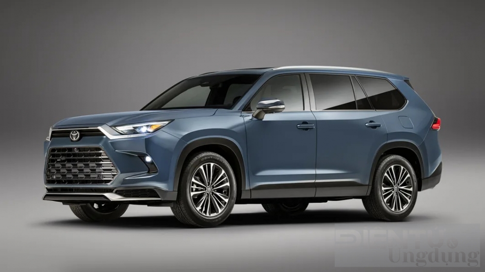 toyota grand highlander 2024 mau suv moi voi nhieu cai tien va tinh nang hoan hao
