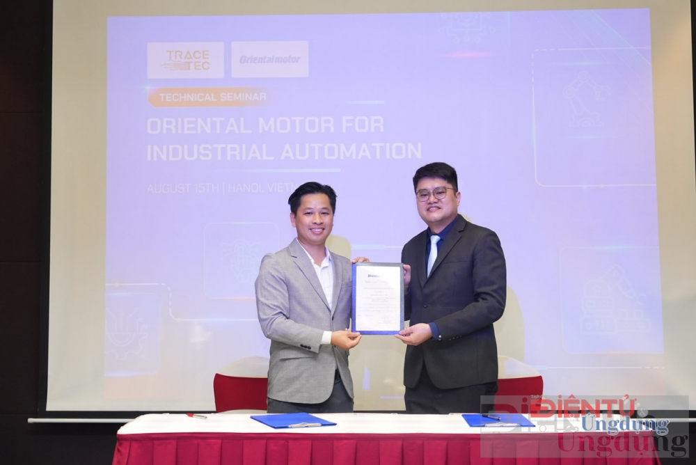 trace tec bat tay oriental motor thuc day nganh cong nghiep tu dong hoa tai viet nam