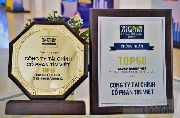 vietcredit vinh danh top 100 noi lam viec tot nhat viet nam