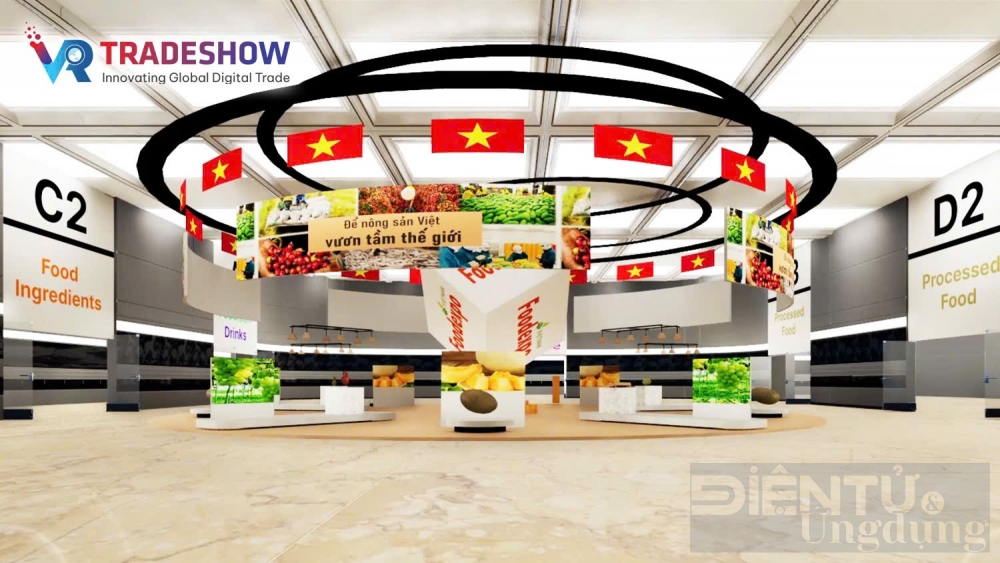 vietnam foodexpo 2024 ket hop trien lam truyen thong voi cong nghe thuc te ao