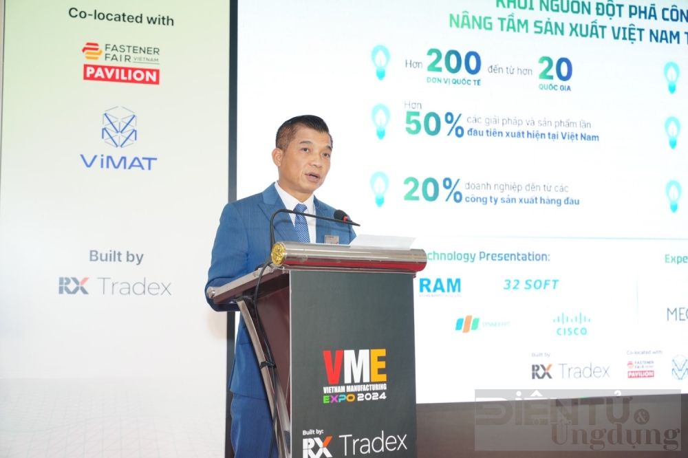 vietnam manufacturing expo 2024 khai mac hon 200 doanh nghiep quy tu tai ha noi