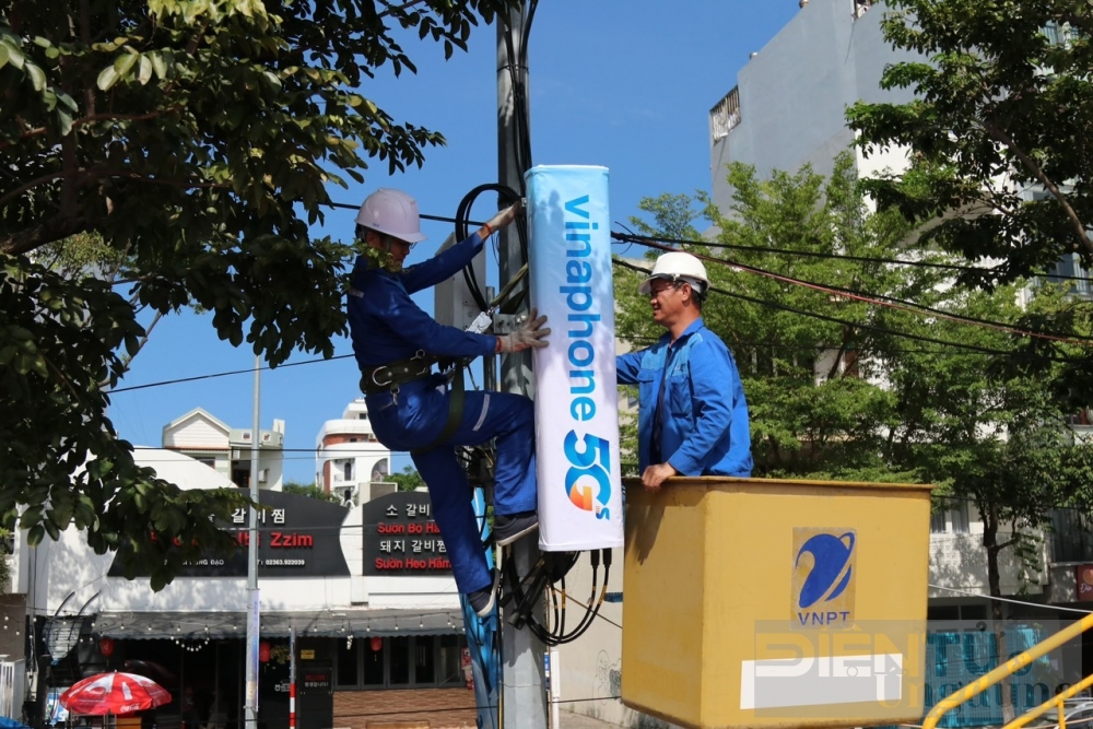 vinaphone phu song 5g san sang cho don le hoi phao hoa quoc te da nang