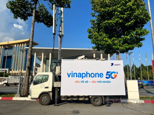 VinaPhone trình diễn công nghệ 5G tại Techfest Việt Nam 2022