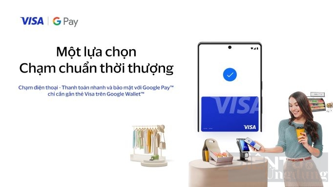 Visa kích hoạt ví điện tử Google Wallet