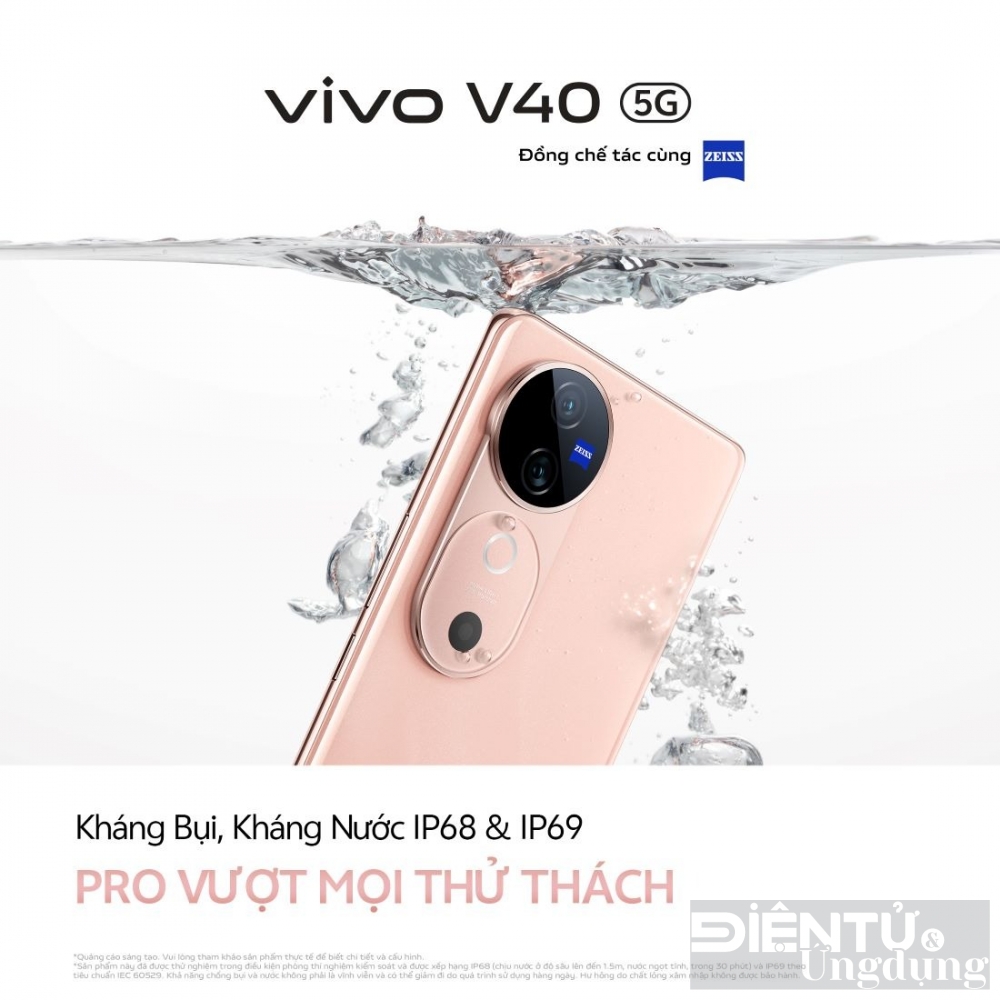 vivo v40 5g chinh thuc ra mat tai viet nam