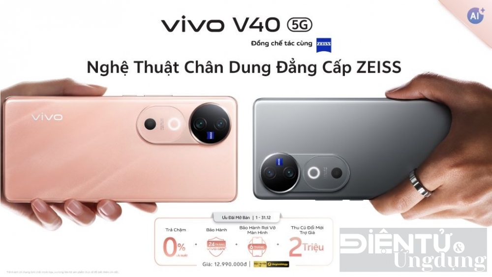 vivo v40 5g chinh thuc ra mat tai viet nam