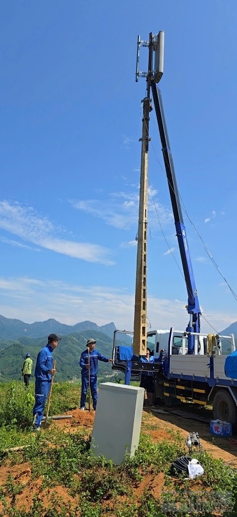 vnpt lap dat tram phat song di dong tai khu tai dinh cu lang nu