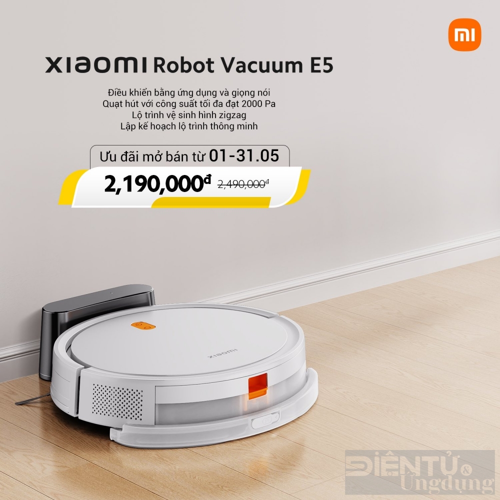 xiaomi ra mat loat robot hut bui moi