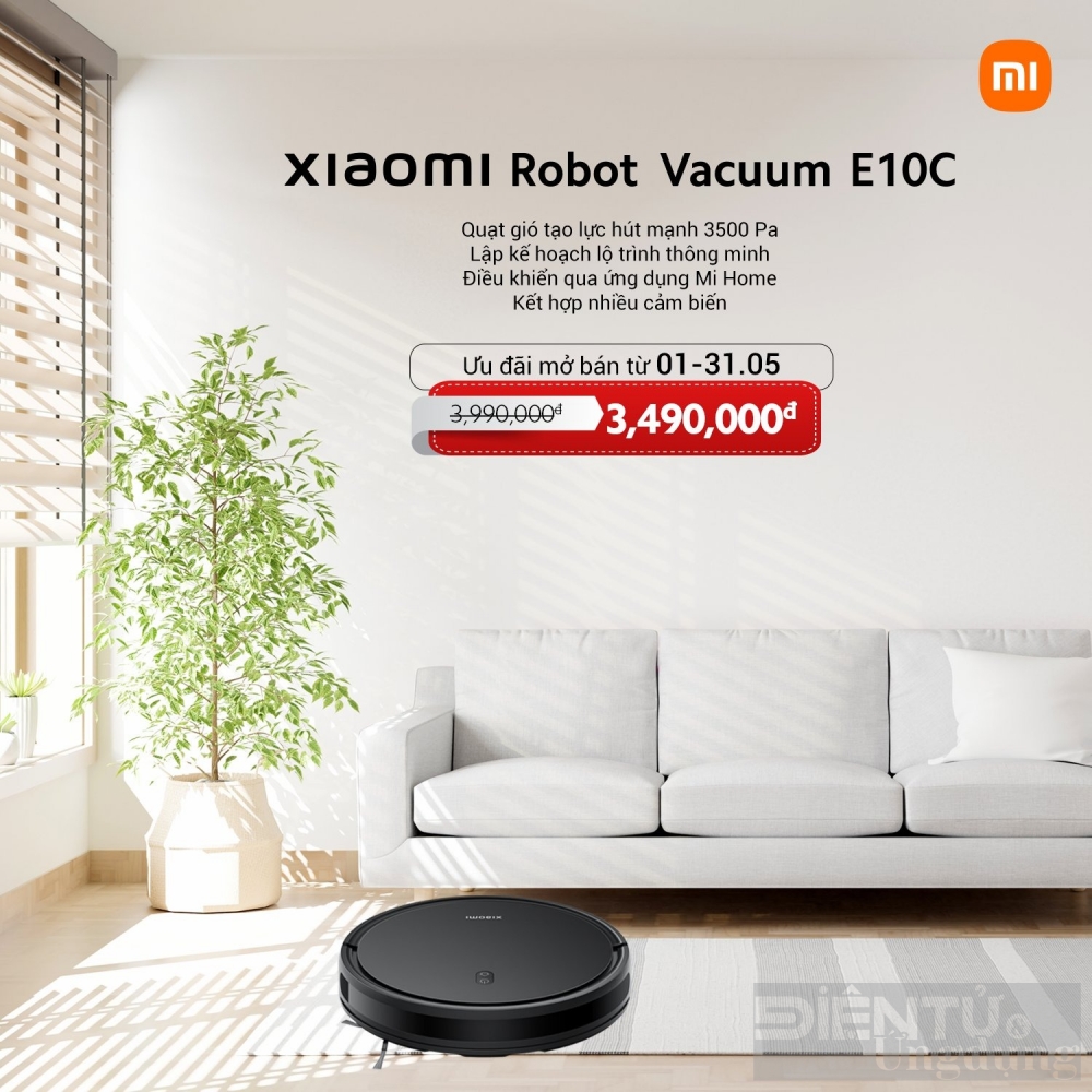 xiaomi ra mat loat robot hut bui moi