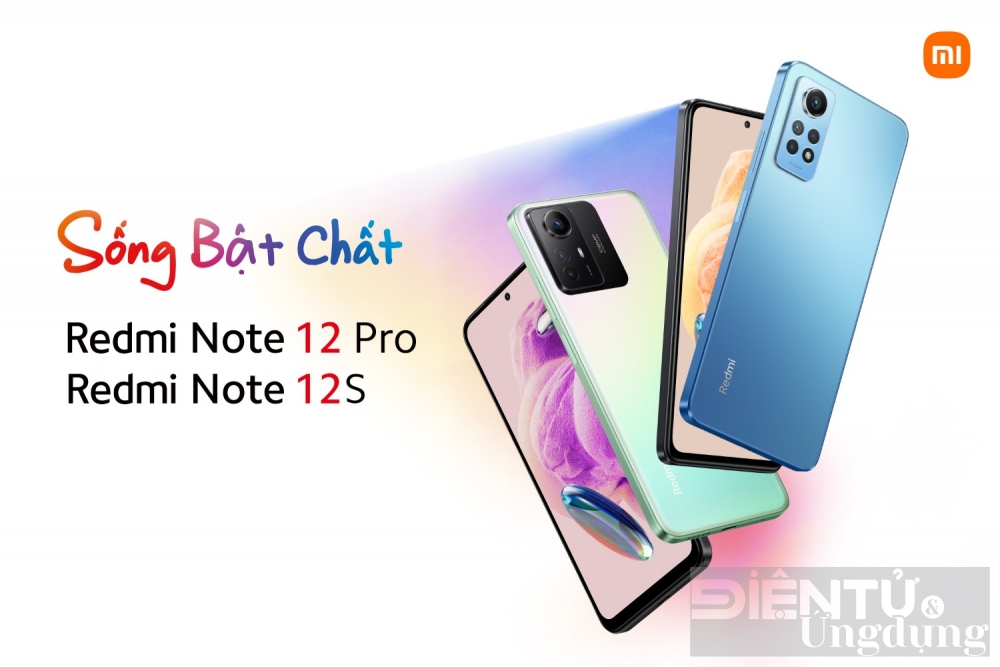 xiaomi ra mat redmi note 12s va redmi note 12 pro