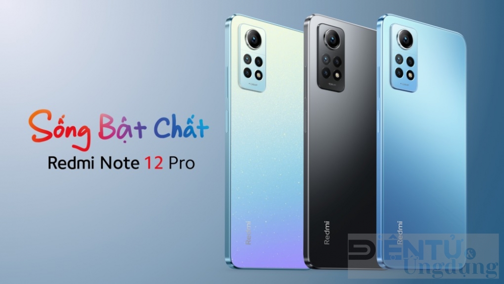 xiaomi ra mat redmi note 12s va redmi note 12 pro