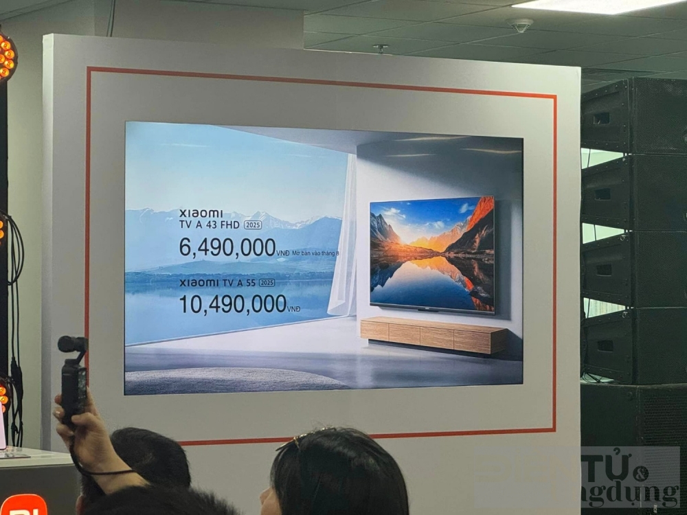 xiaomi ra mat tv a va tv a pro 2025 kiet tac cong nghe khong vien gia tu 75 trieu dong