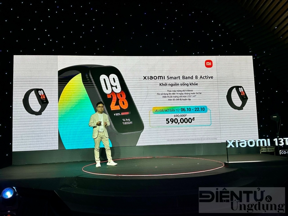 xiaomi smart band 8 ban ra tu hom nay gia chi 890000 dong