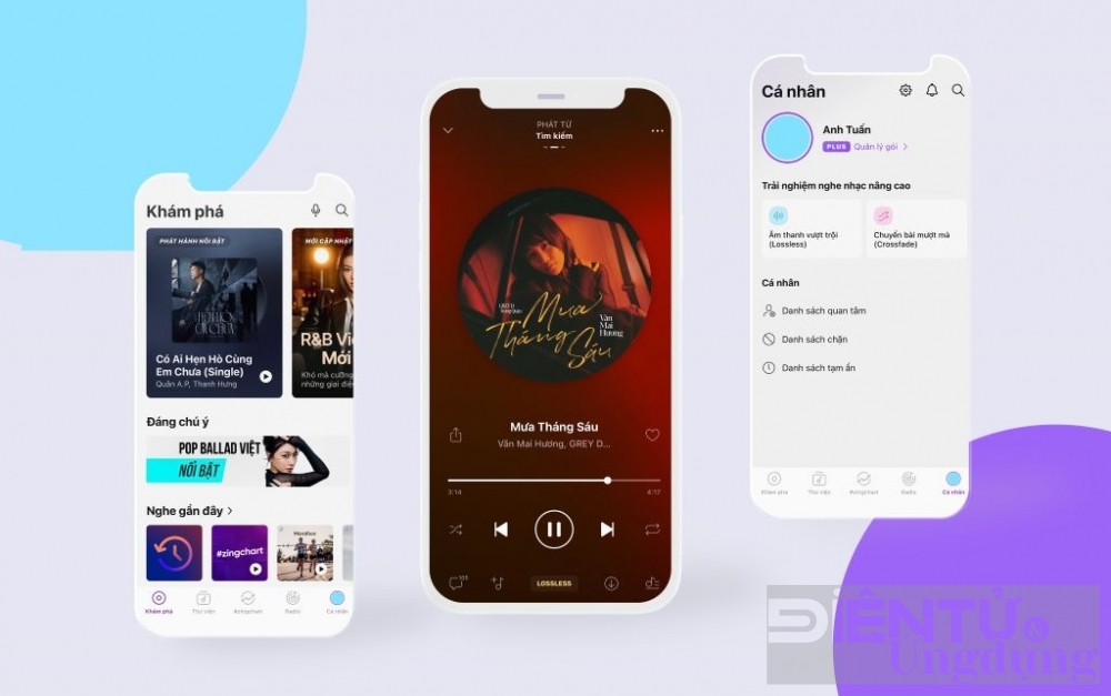 zing mp3 ra mat giao dien moi voi nhieu tinh nang cai tien