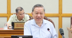 Tổng Bí thư Tô Lâm chủ trì họp Bộ Chính trị về sắp xếp tổ chức bộ máy và đơn vị hành chính